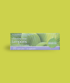 Chlorine-Free Organic Cotton Tampons