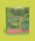 Chlorine-Free Pantiliners