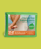 Chlorine-Free Training Pants